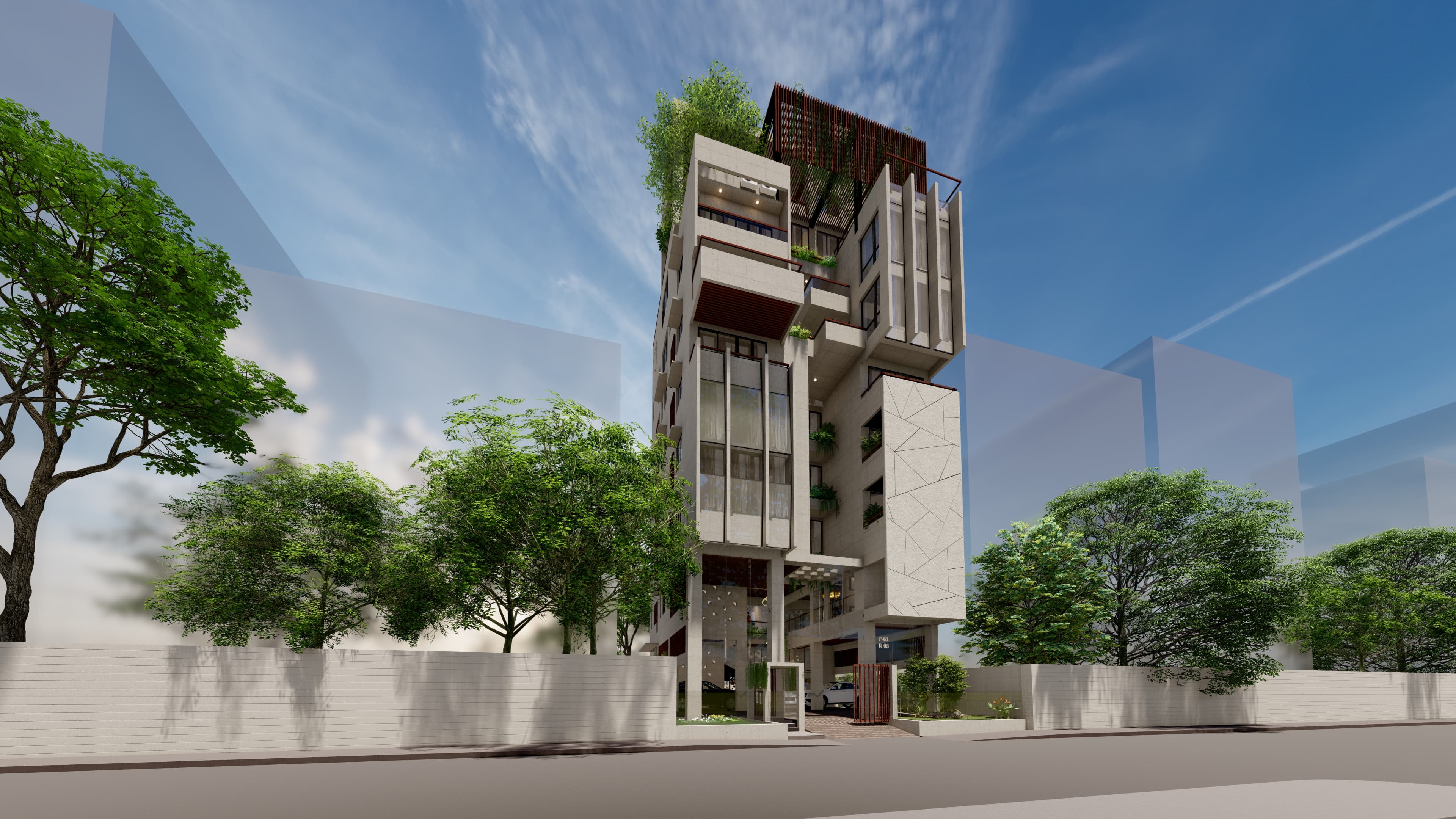 House 61 — Residential project by Vista Architectural Consultant in Dhaka
